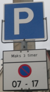 Skiltforskriften – Skilt 552 Parkering 3t – P-forbud 07-17
