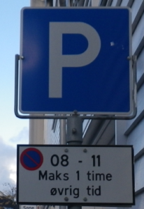 Skiltforskriften – Skilt 552 Parkering forbud 08-11 – Max 1t